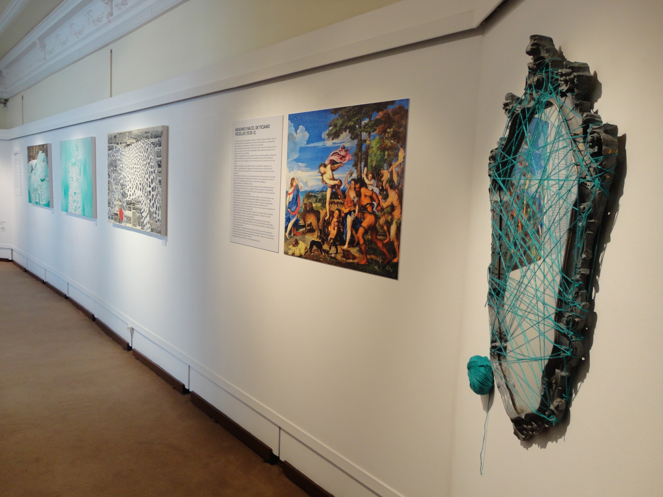 Inauguração da exposição "Corona Borealis", de Eduardo Carqueijeiro. 