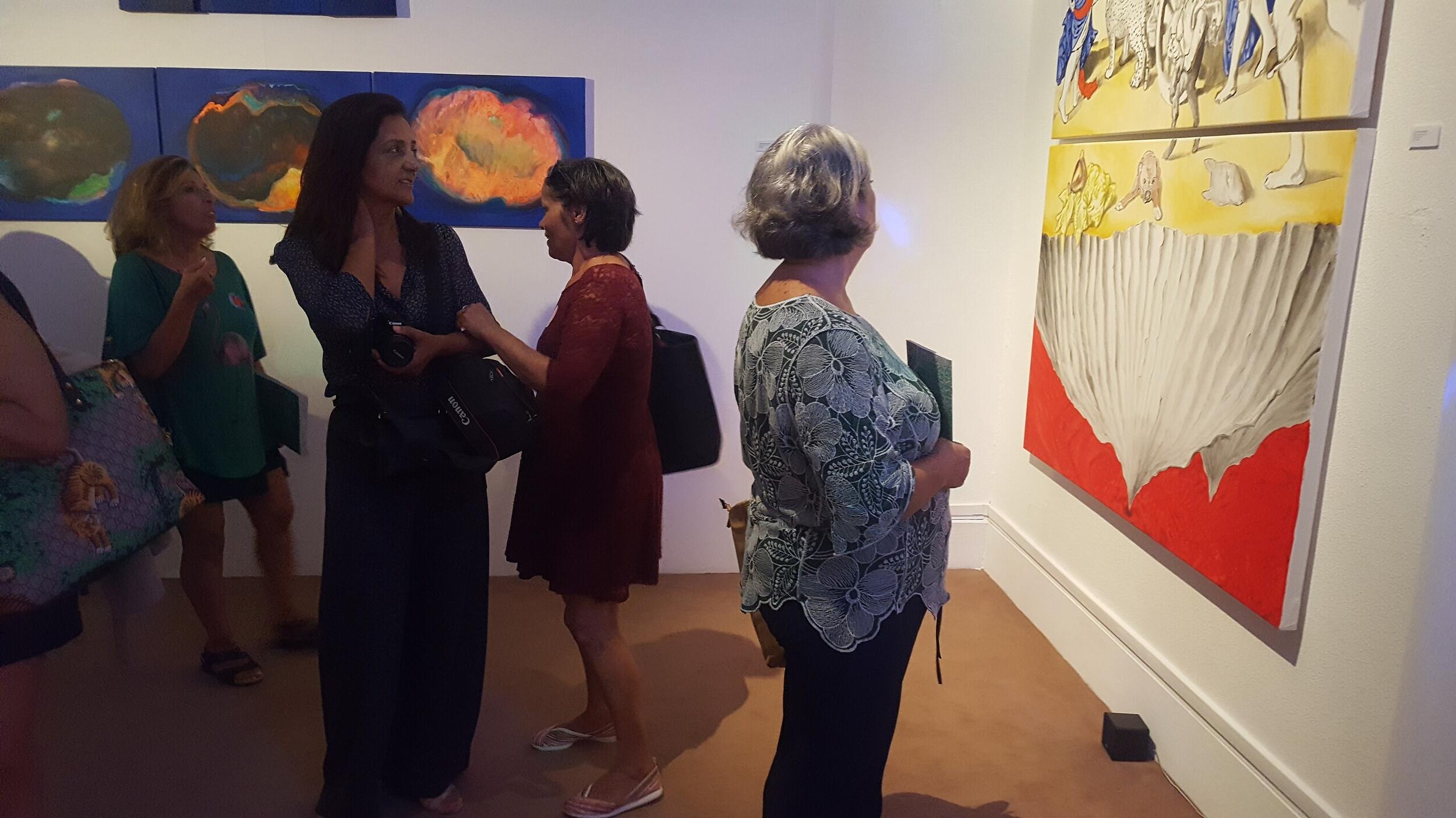 Inauguração da exposição "Corona Borealis", de Eduardo Carqueijeiro. 