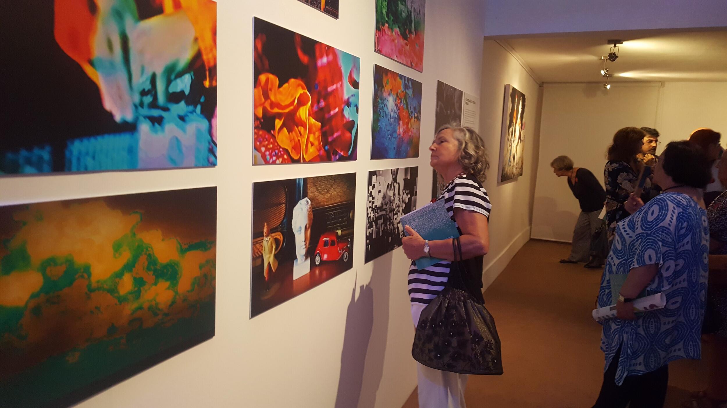 Inauguração da exposição "Corona Borealis", de Eduardo Carqueijeiro. 