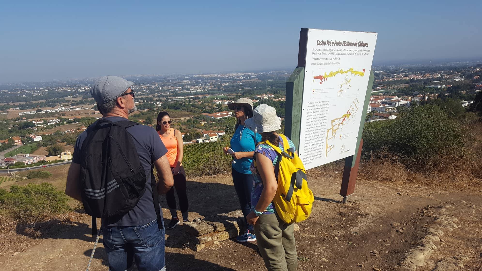 Visitas guiadas ao Castro de Chibanes.