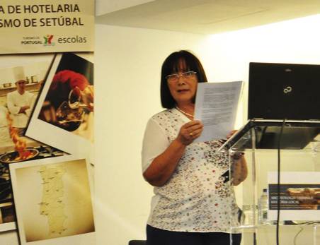 Sessão de abertura pela Doutora Joaquina Soares.