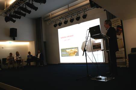 Comunicação pelo Doutor Rogério Palma Rodrigues, na sessão moderada pela Dra. Glória Santos (Arqu...