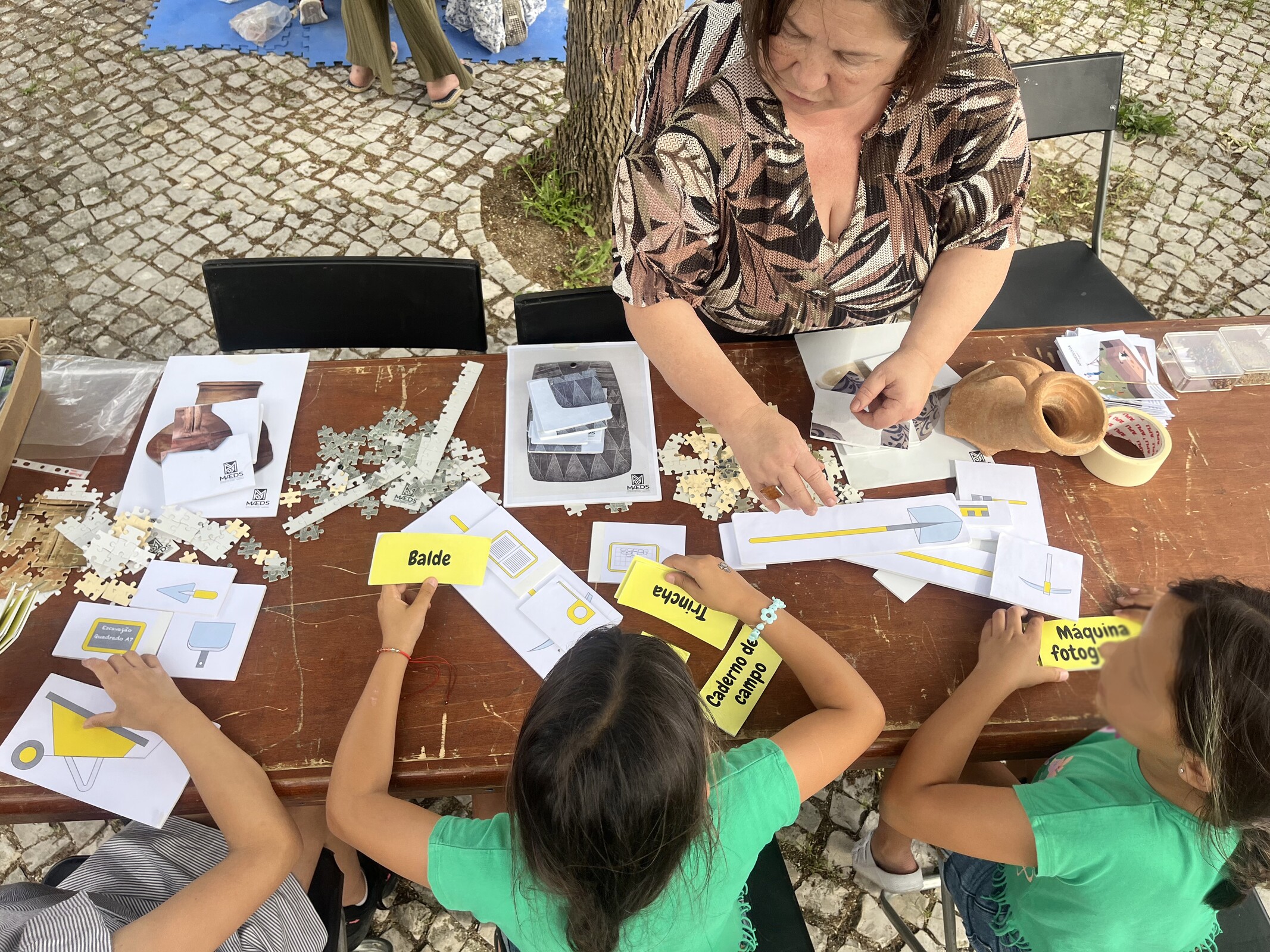MAEDS celebra o Dia Mundial da Criança em Palmela com Oficina de Arqueologia