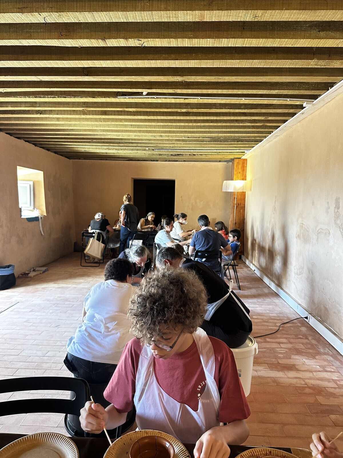 oficina criativa “Barro e Memória”