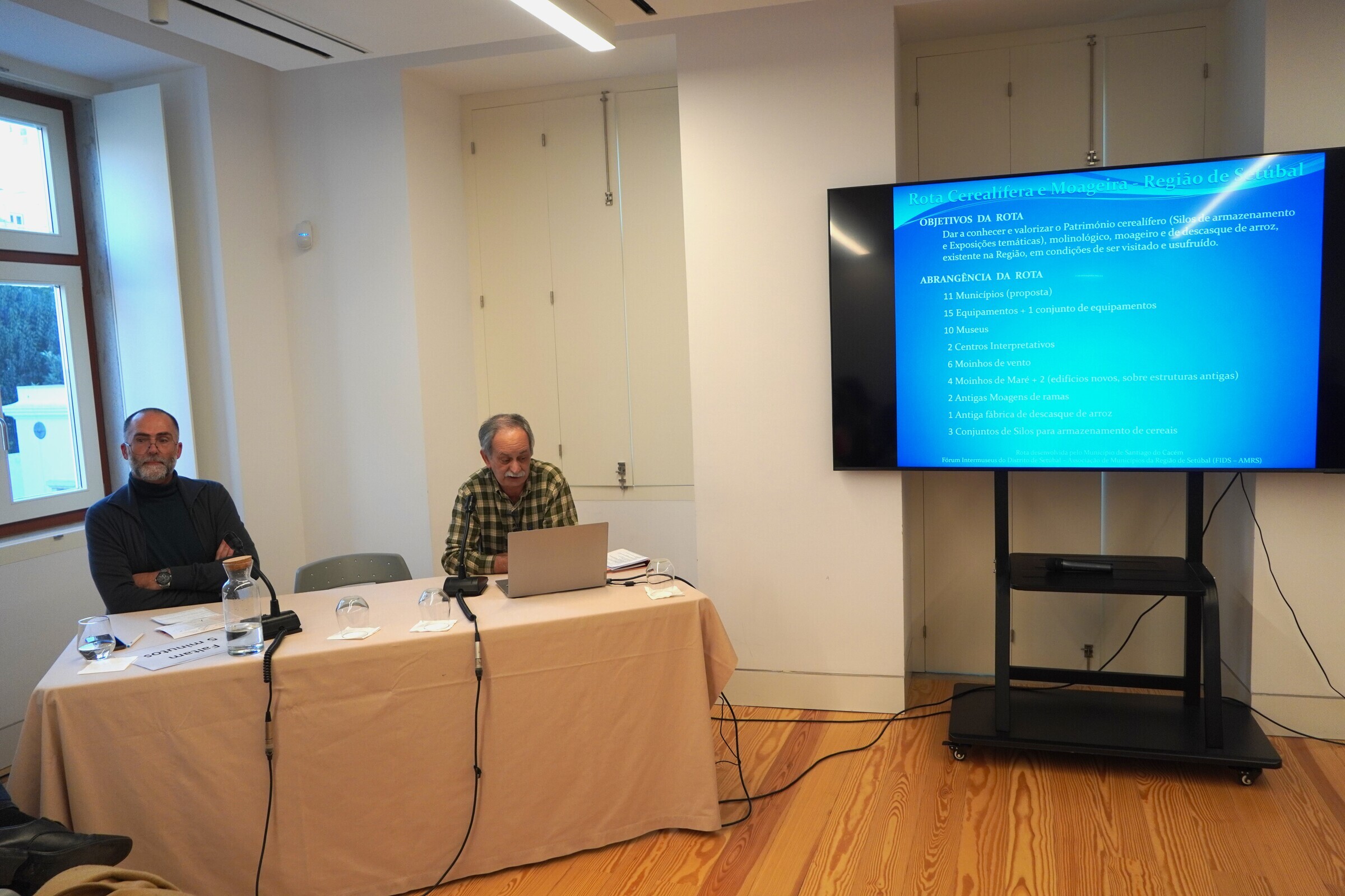 Painel 4. Apresentação de José Matias, Município de Santiago do Cacém