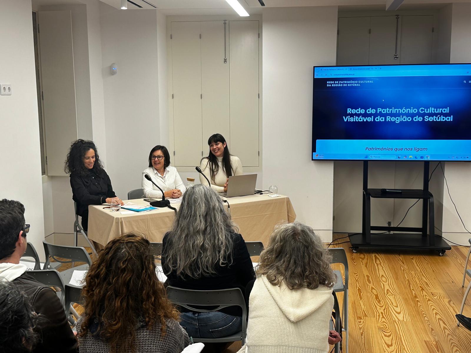 Apresentação do site da Rede de Património Cultural da Região de Setúbal