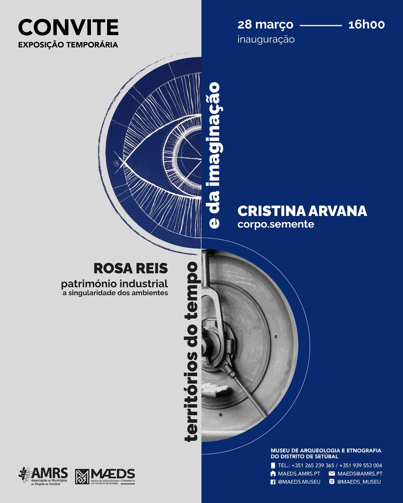 Exposição "Territórios do Tempo e da Imaginação"