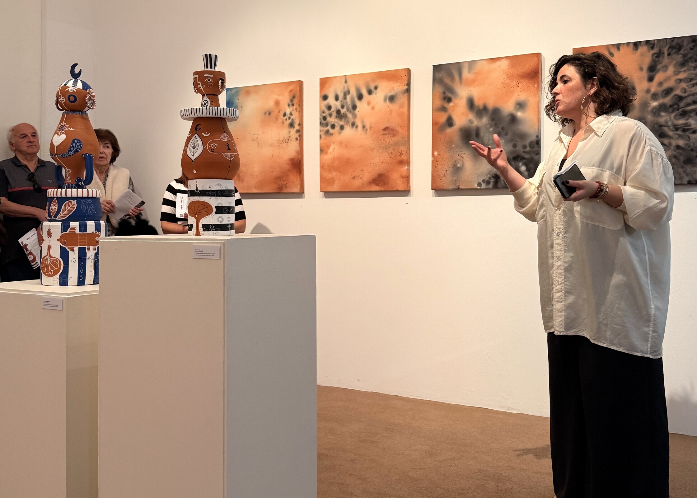 Inauguração da exposição “Territórios do Tempo e da Imaginação”