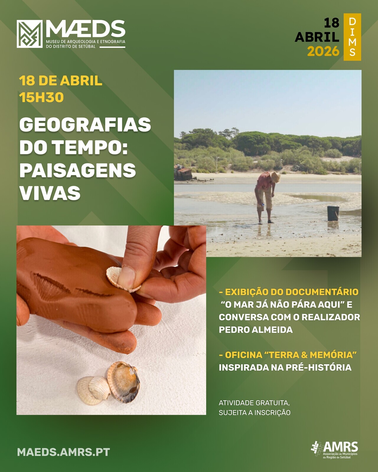 Evento “Geografias do tempo: paisagens vivas”
