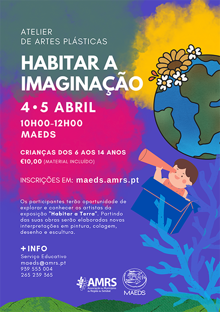 “Habitar a Terra” inspira atelier de artes plásticas dedicado aos mais novos