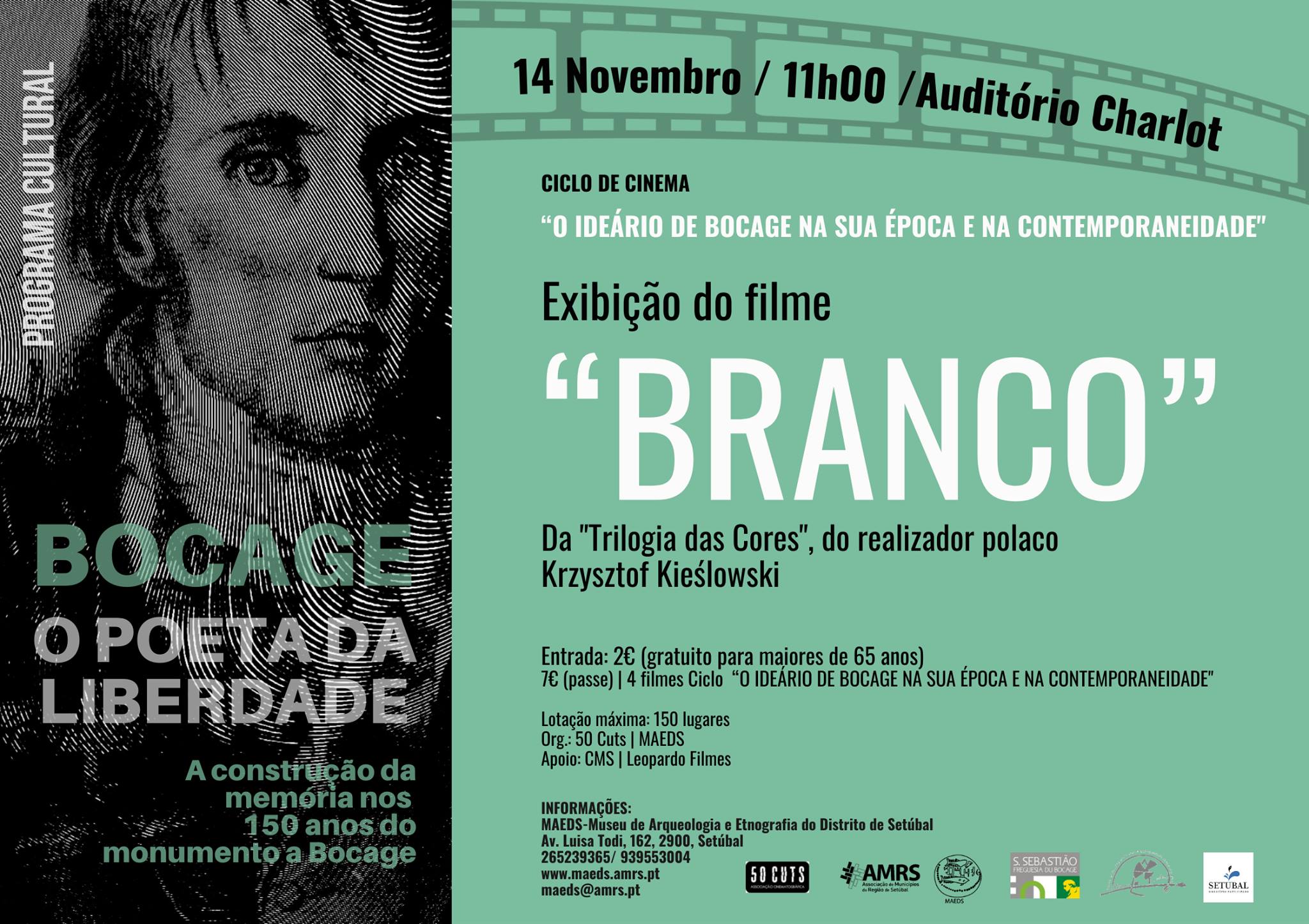 Exibição do filme “BRANCO"
