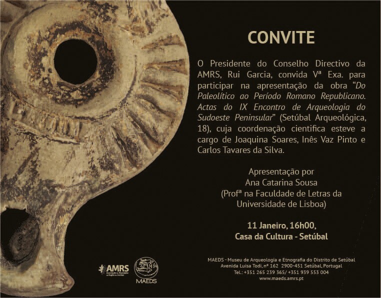 Apresentação da obra "Do Paleolítico ao Período Romano Republicano. Actas do IX Encontro de Arque...