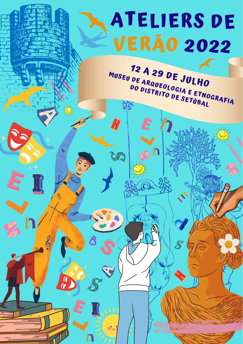 Os ateliers de verão estão de volta ao MAEDS!